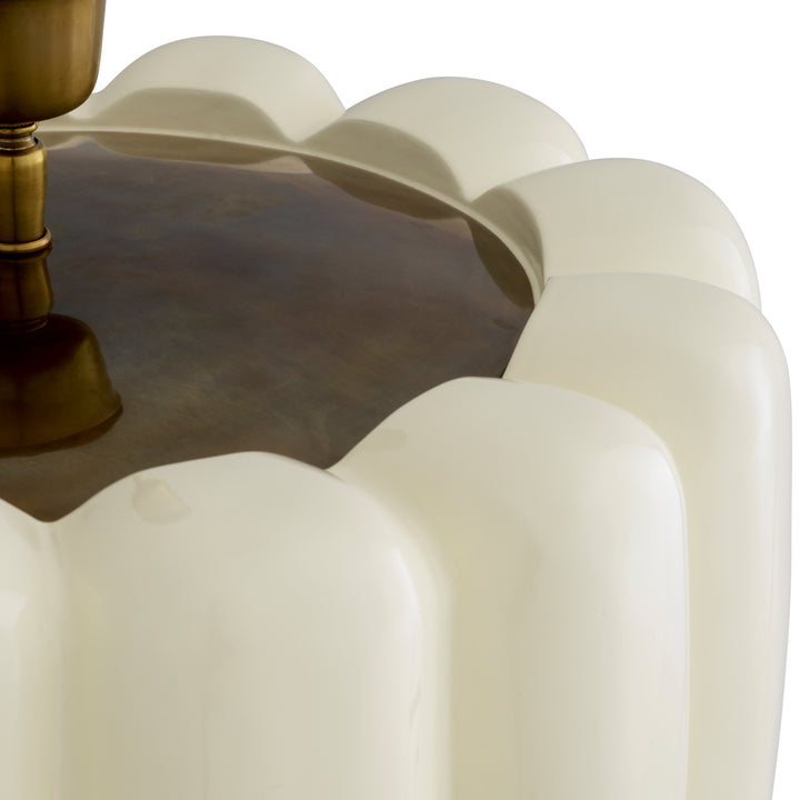 Table Lamp Barocco Off-White Finish Lighting Eichholtz