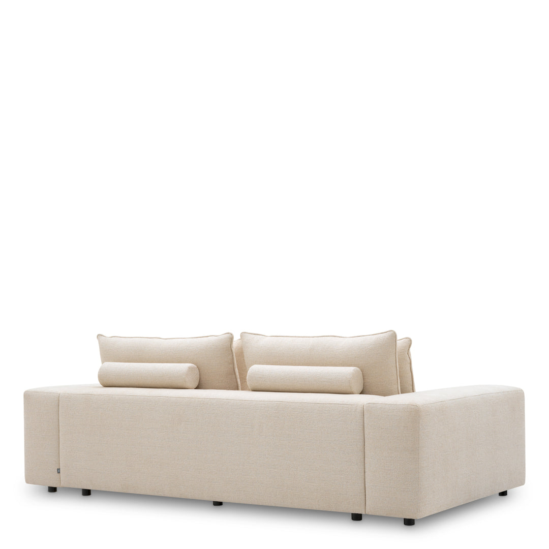 Sofa Lounge Club L Nuoro Beige Furniture Eichholtz