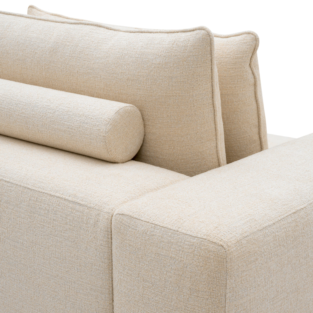 Sofa Lounge Club L Nuoro Beige Furniture Eichholtz