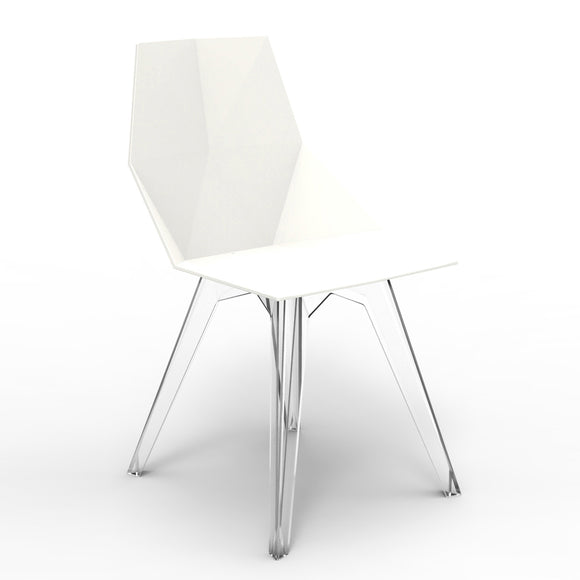 Faz Chair Clear Polycarbonate Legs (Set of 4) Outdoor Vondom   