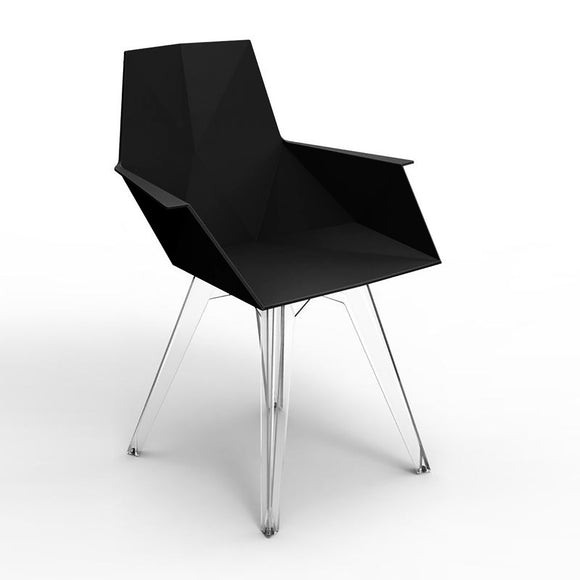 Faz Armchair Clear Polycarbonate Legs (Set of 4) Outdoor Vondom   