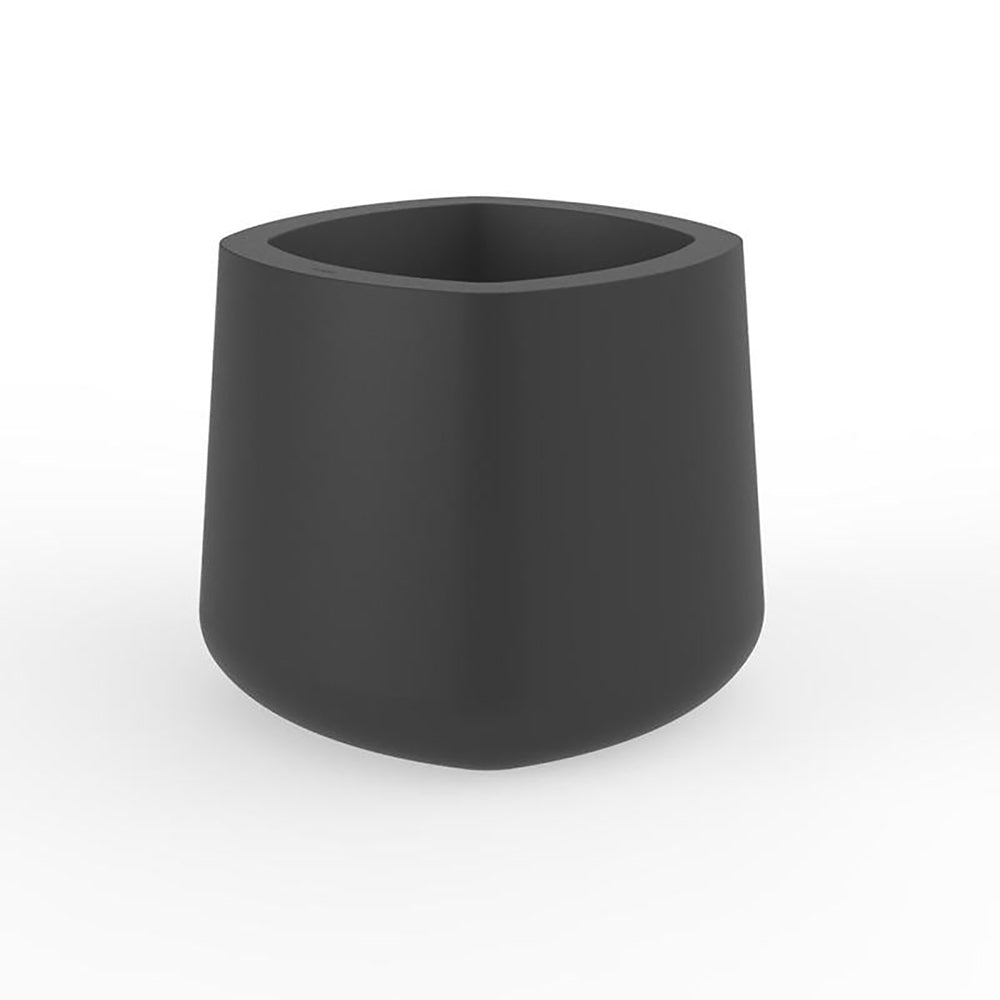 Vasija Cuadrada Pot Outdoor Vondom Anthracite