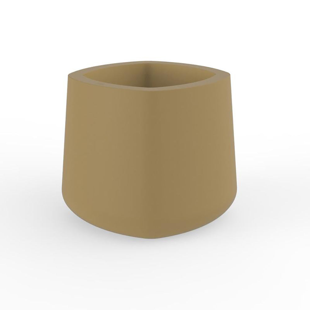 Vasija Cuadrada Pot Outdoor Vondom Beige
