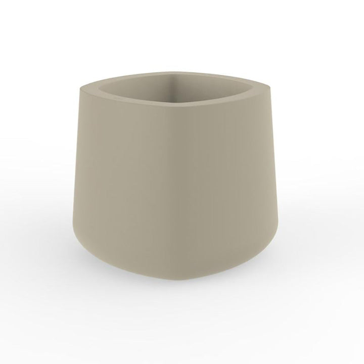 Vasija Cuadrada Pot Outdoor Vondom Ecru