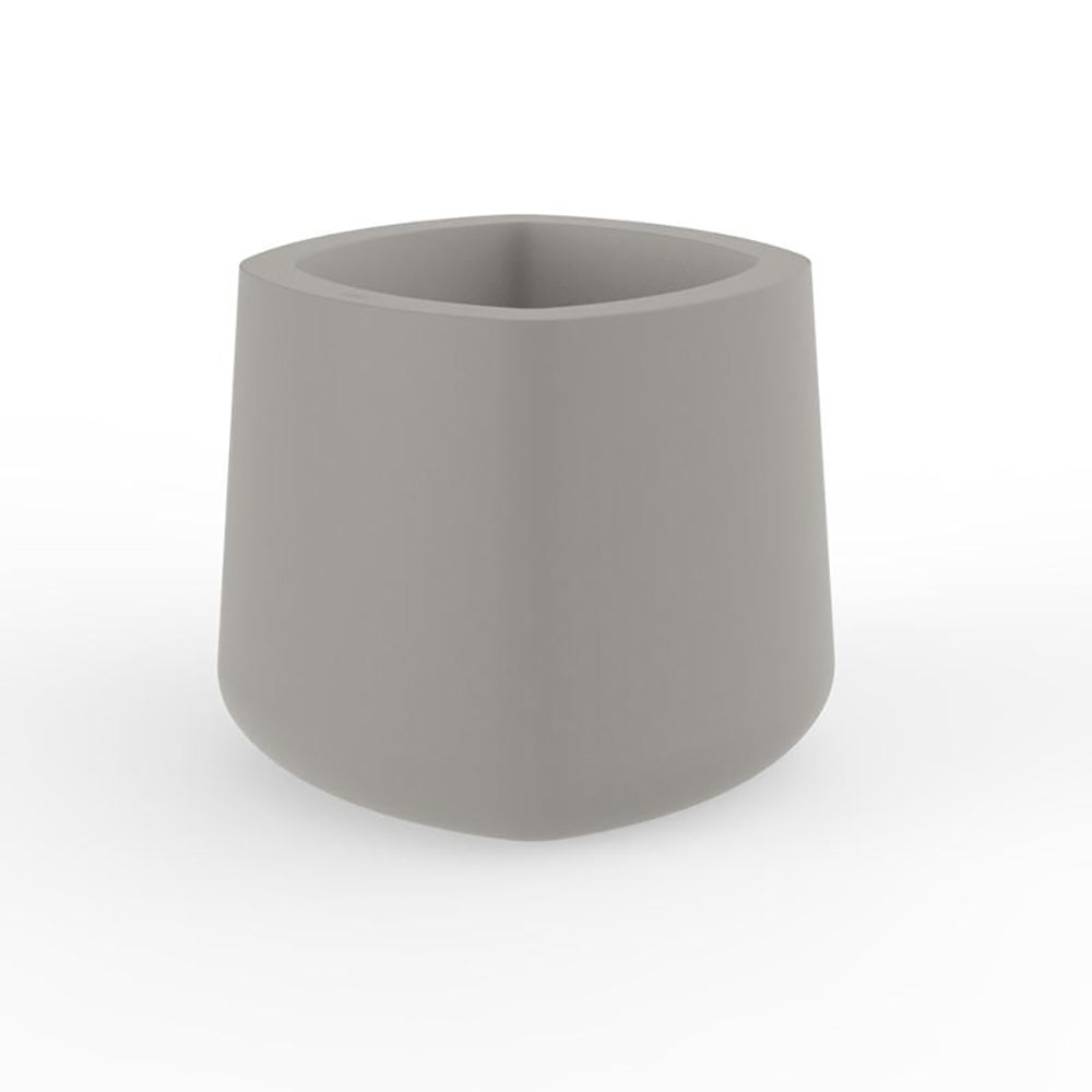 Vasija Cuadrada Pot Outdoor Vondom Taupe