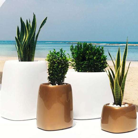 Vasija Cuadrada Pot Outdoor Vondom