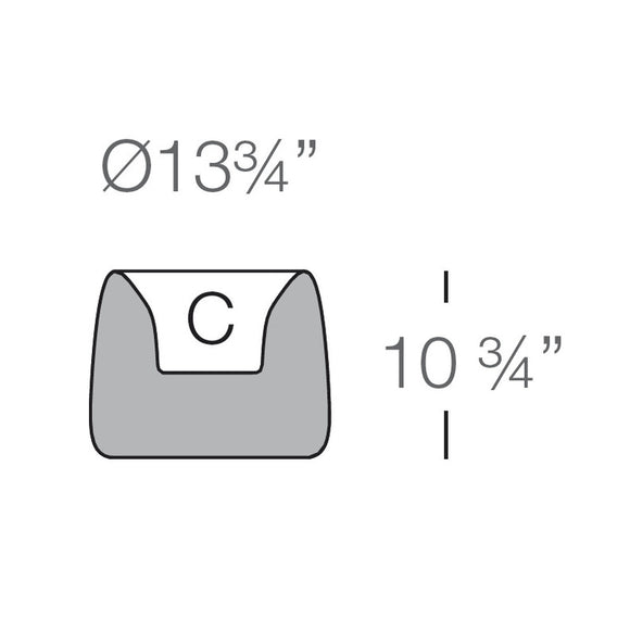 Organic Redonda Planter Outdoor Vondom   