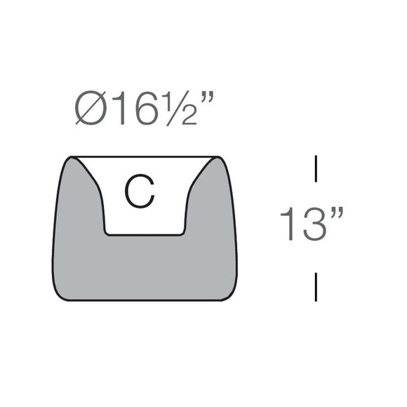 Organic Redonda Planter Outdoor Vondom   