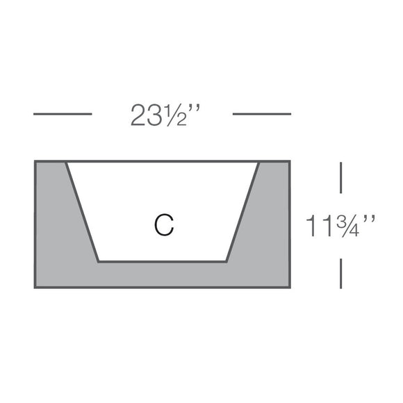 Land Planter Outdoor Vondom   