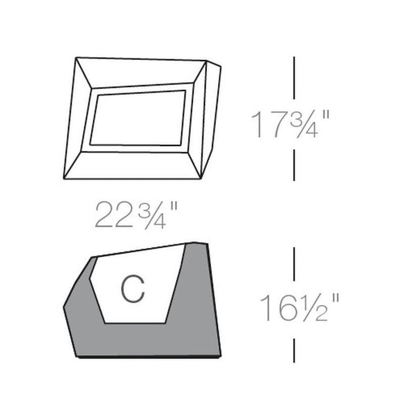 Faz Planter Outdoor Vondom