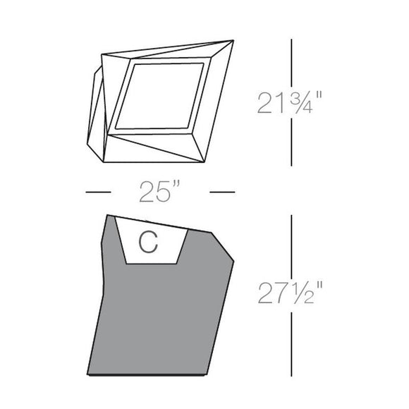Faz Planter Outdoor Vondom