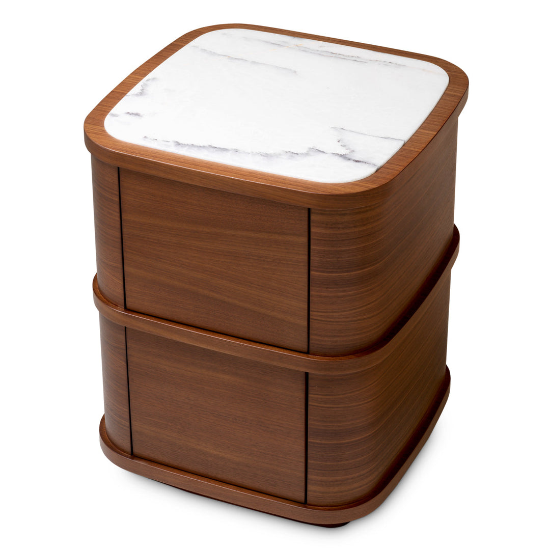 Nightstand Cabana S Walnut Veneer Furniture Eichholtz