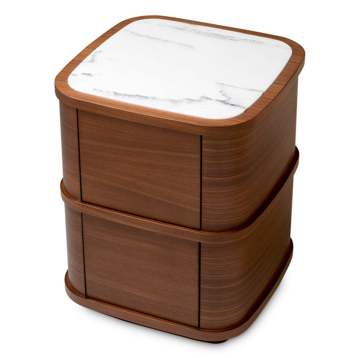 Nightstand Cabana S Walnut Veneer Furniture Eichholtz