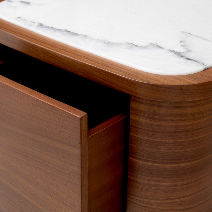 Nightstand Cabana S Walnut Veneer Furniture Eichholtz