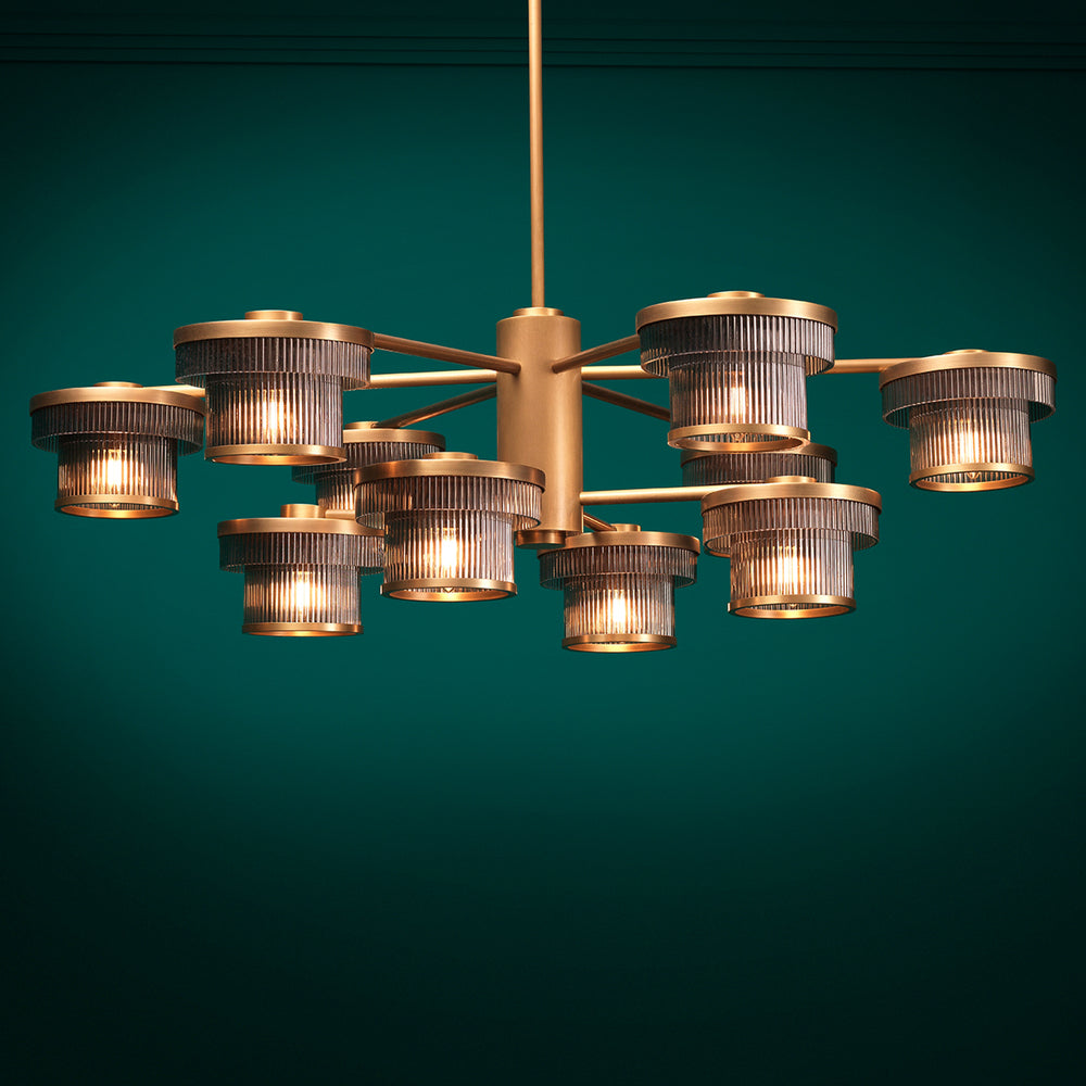 Chandelier Andromeda Antique Brass Finish New Collection - January 2026 Eichholtz