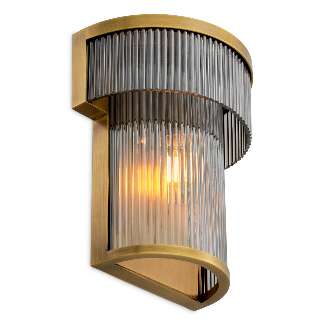 Wall Lamp Andromeda Antique Brass Finish - Image 4