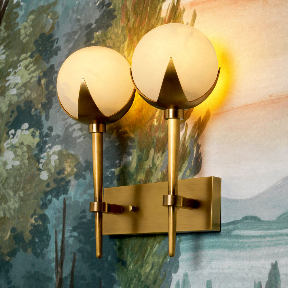 Wall Lamp Alesa Double New Collection - January 2026 Eichholtz