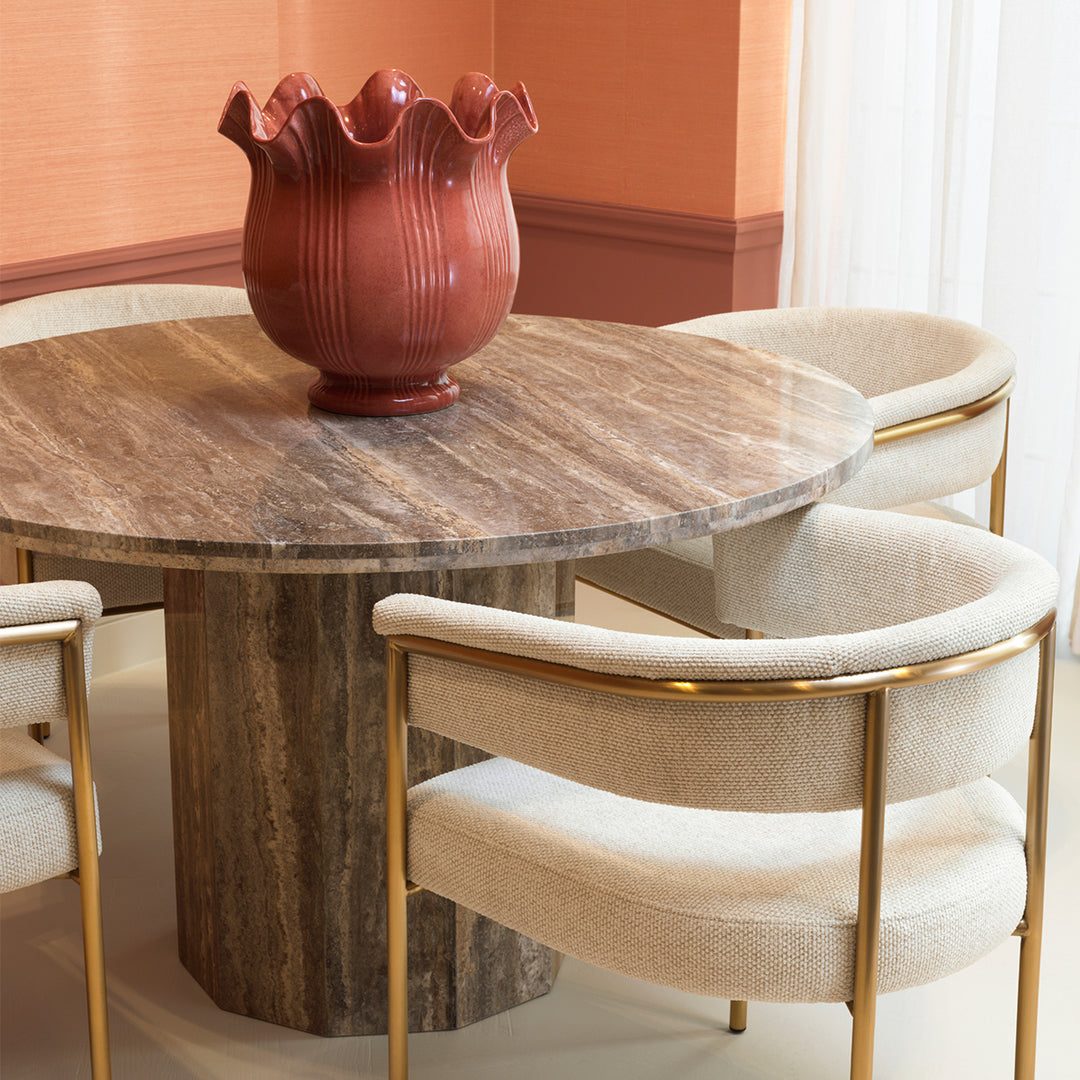 Vase Tulipa Red Ceramic New Collection - January 2026 Eichholtz