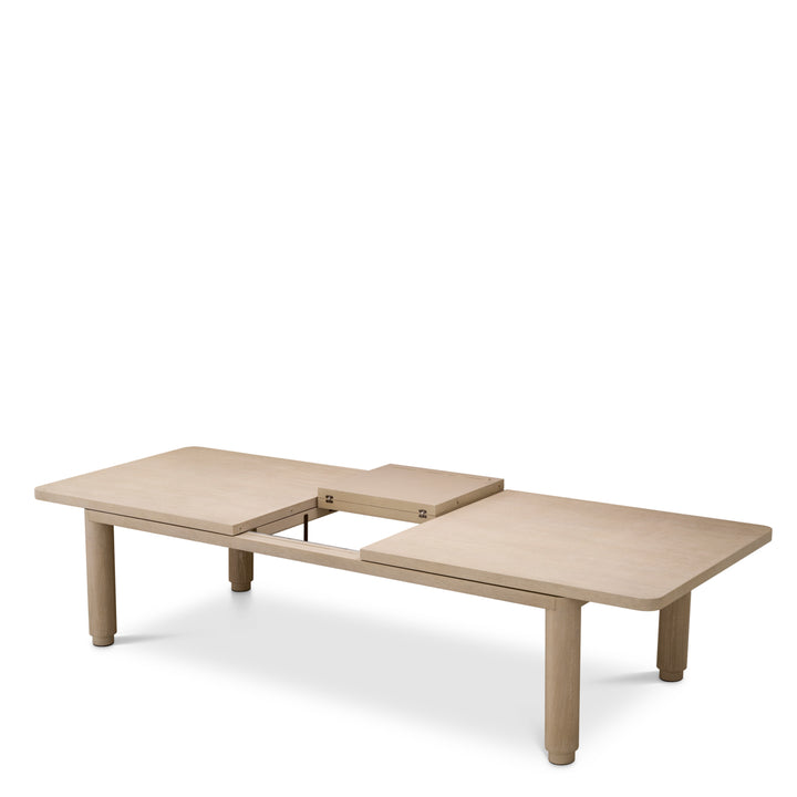 Extendable Dining Table Atelier S Washed Oak Veneer Dining Tables Eichholtz