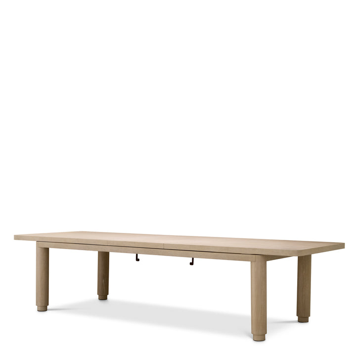 Extendable Dining Table Atelier S Washed Oak Veneer Dining Tables Eichholtz