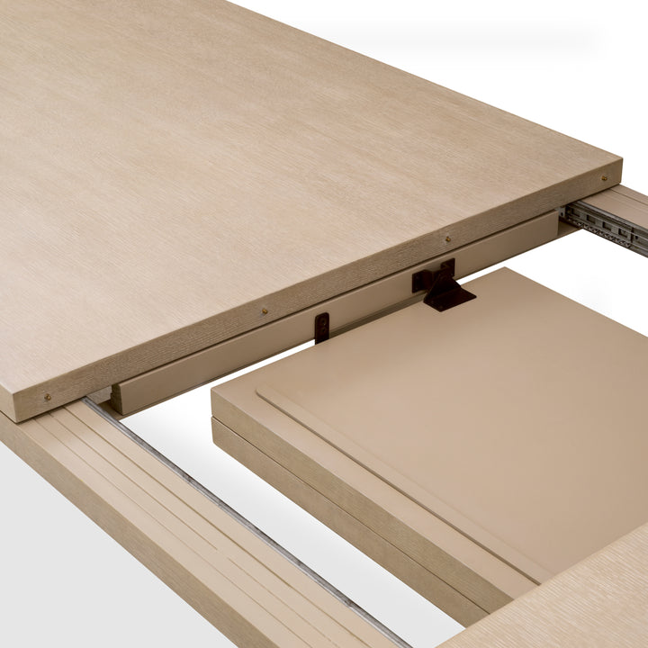 Extendable Dining Table Atelier S Washed Oak Veneer Dining Tables Eichholtz