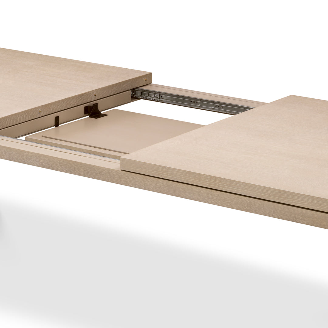 Extendable Dining Table Atelier S Washed Oak Veneer Dining Tables Eichholtz