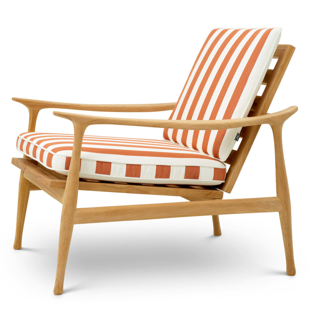Outdoor Chair Manzo Natural Teak Florent Orange New Collection - January 2026 Eichholtz