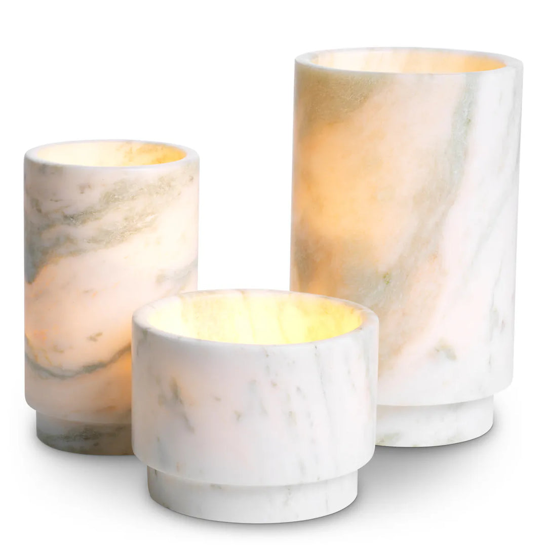 Tealight Holder Leonidas set of 3 Accessories Eichholtz
