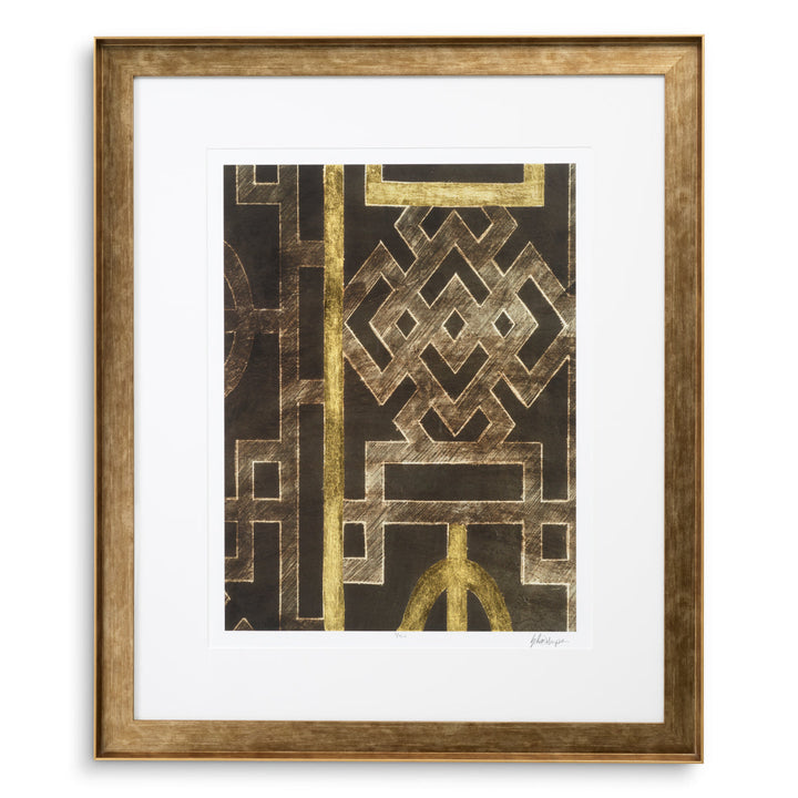 Print Trellis Pattern By Ethan Harper I Set Of 2 Accessories Eichholtz