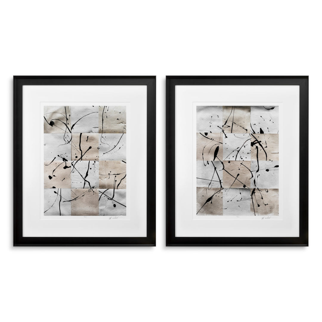 Print Ink Casting By Michael Willett Set Of 2 Accessories Eichholtz