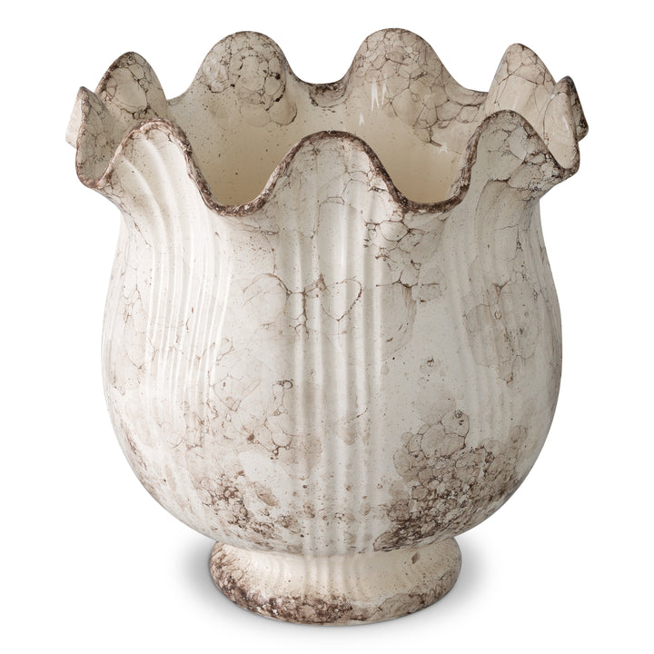 Vase Tulipa Grey Ceramic New Collection - January 2026 Eichholtz