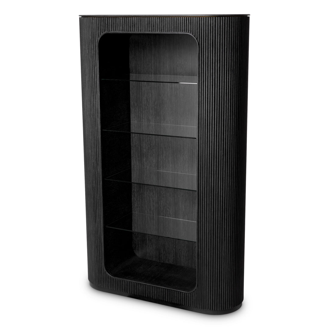 Cabinet Bogota Charcoal Grey Oak Veneer - Image 1