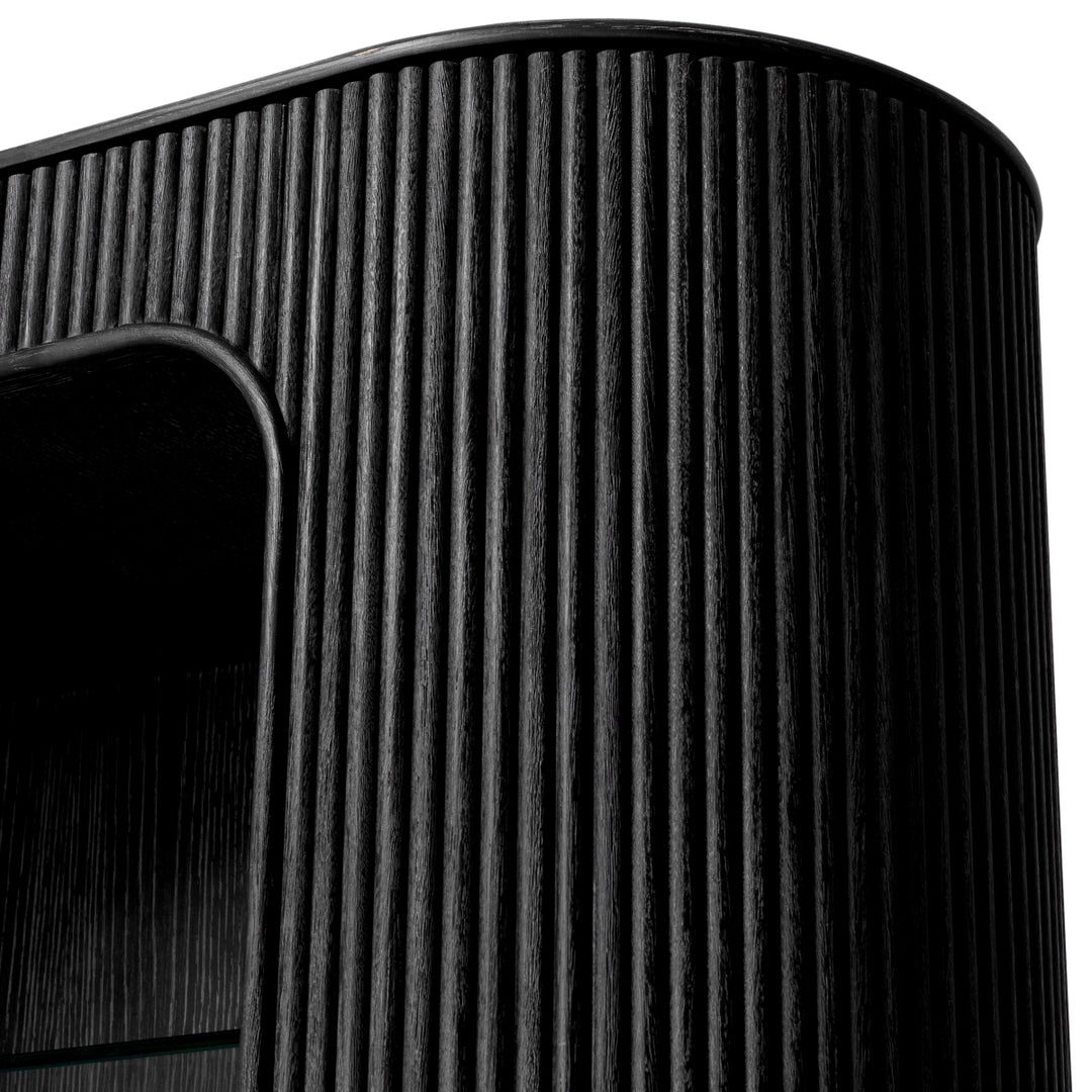 Cabinet Bogota Charcoal Grey Oak Veneer - Image 7