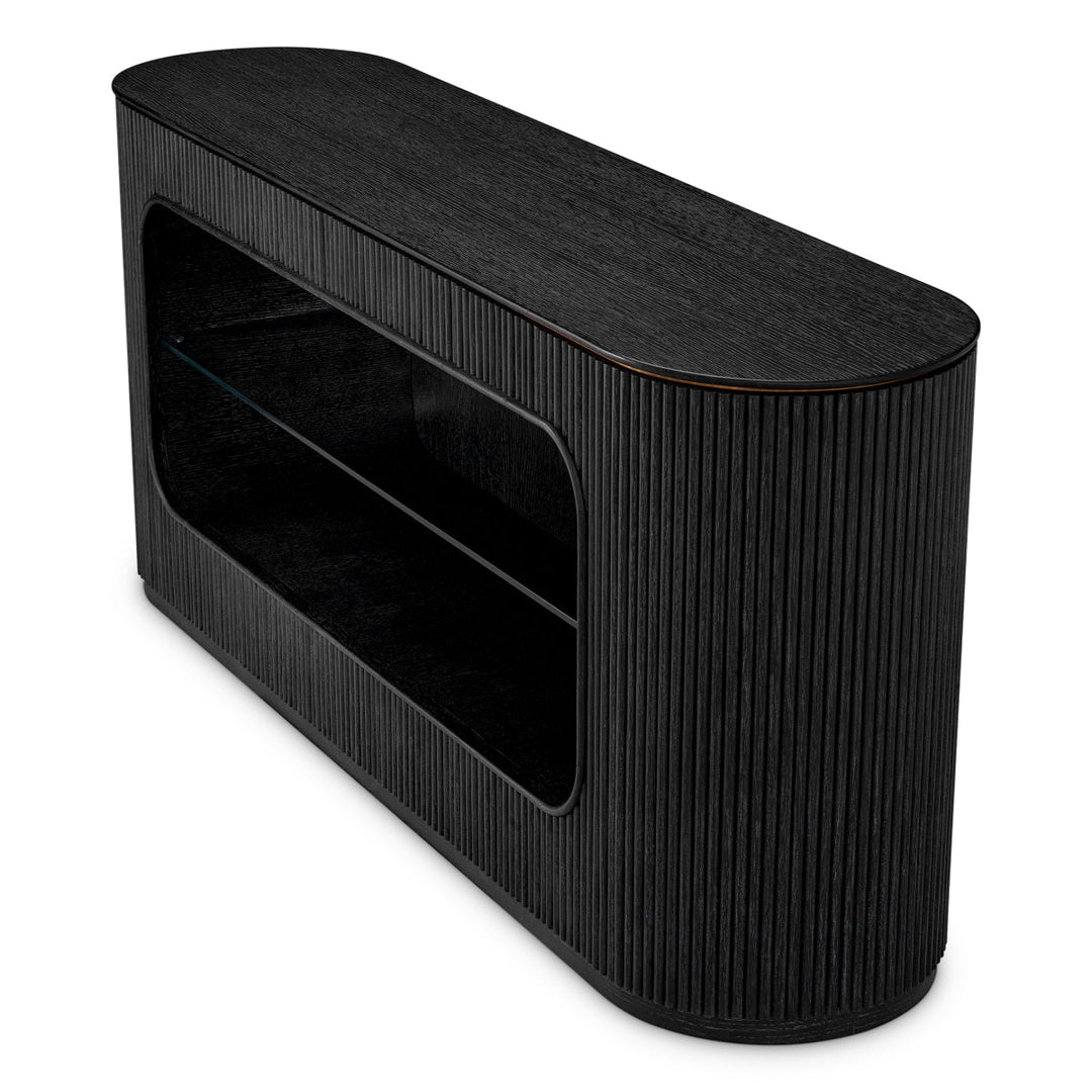 Dresser Bogota Charcoal Grey Oak Veneer New Collection - January 2026 Eichholtz