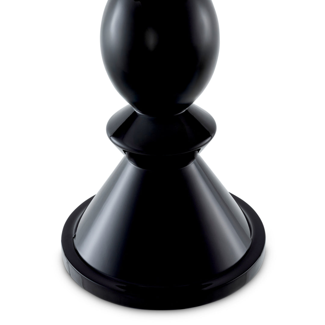 Table Lamp Dionne Piano Black Finish Turquoise Shade New Collection - January 2026 Eichholtz