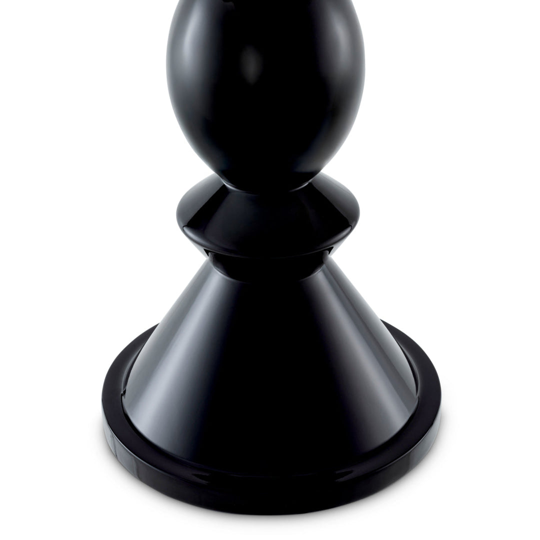 Table Lamp Dionne Piano Black Finish Turquoise Shade New Collection - January 2026 Eichholtz