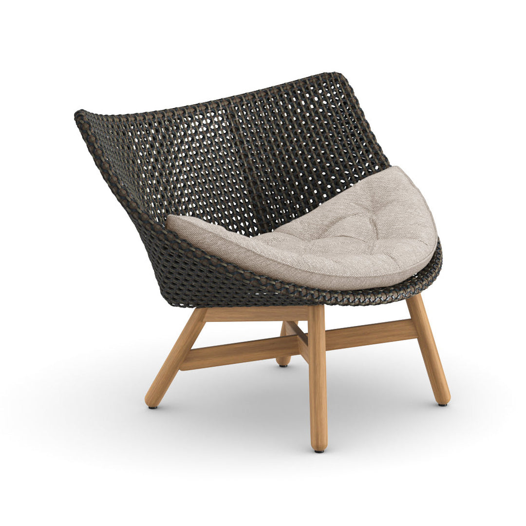 MBRACE Lounge Chair Outdoor Chairs Dedon 126 Arabica 470 Natura White