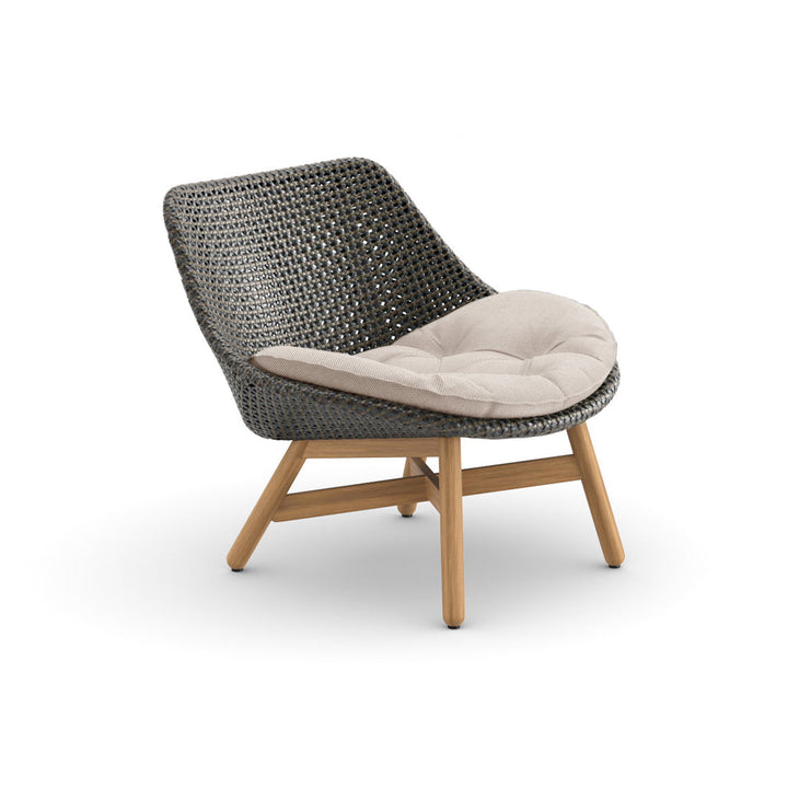 MBRACE Club Chair Outdoor Chairs Dedon 126 Arabica 470 Natura White