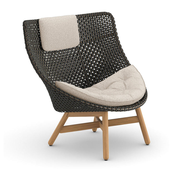 MBRACE Wing Chair Outdoor Chairs Dedon 126 Arabica 471 Natura Off White