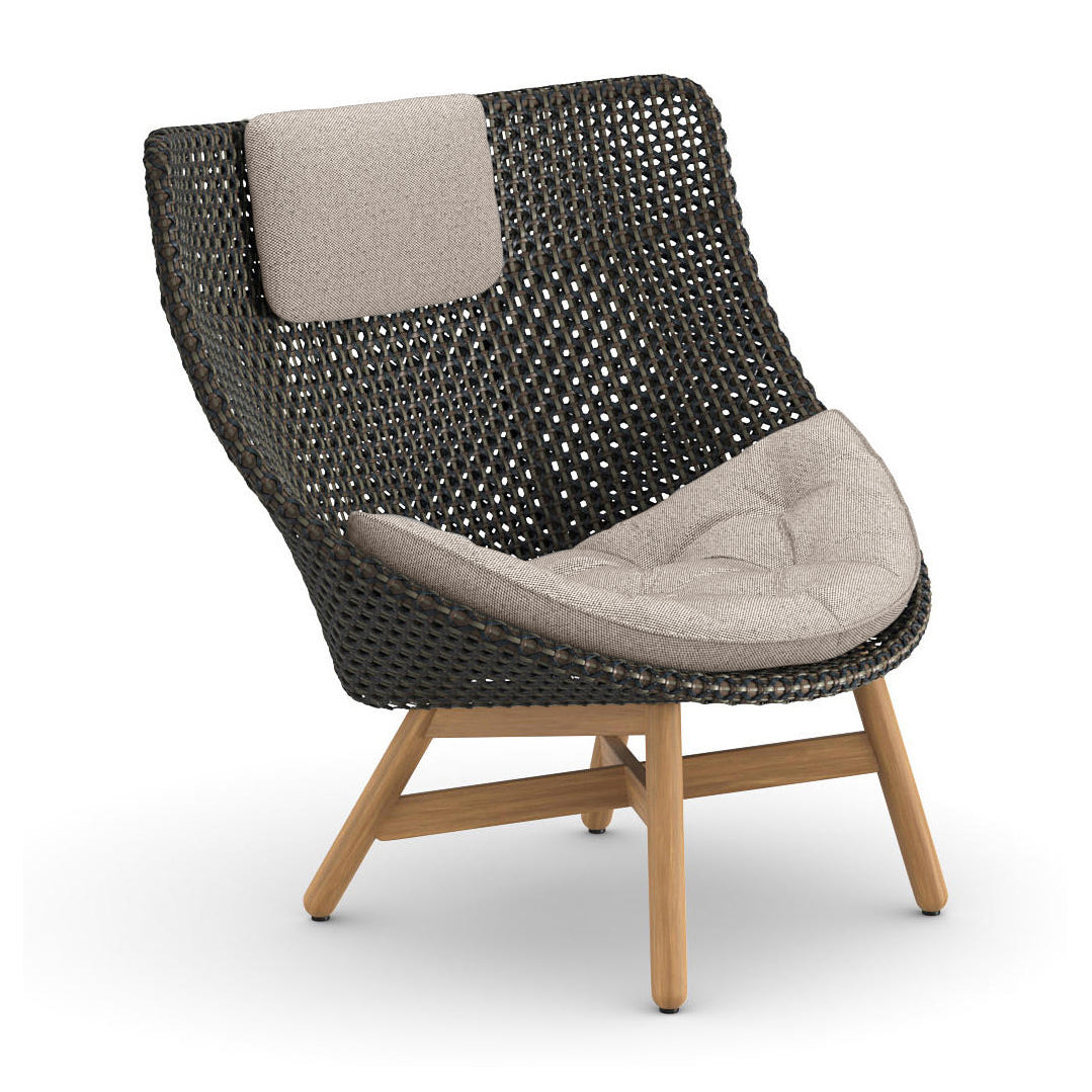 MBRACE Wing Chair Outdoor Chairs Dedon 126 Arabica 472 Natura Taupe