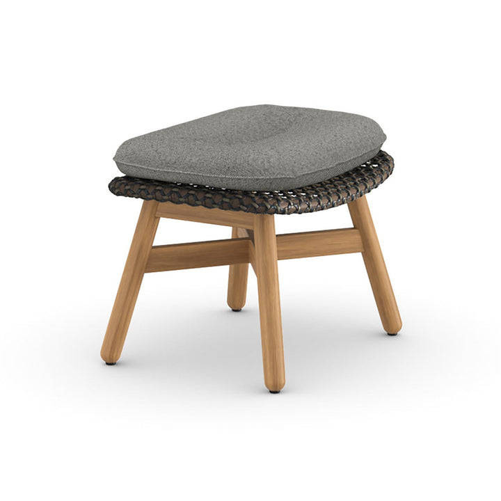 MBRACE Footstool Outdoor Ottomans Dedon 126 Arabica 474 Natura Dark Gray