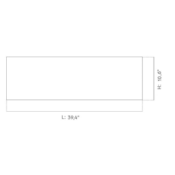 Plinth Low Coffee Table - Italian Luxury Interiors