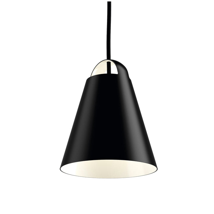 Above Pendant Light Lighting Louis Poulsen Black Medium: 9.8 in diameter Non-Dimming / Incandescent