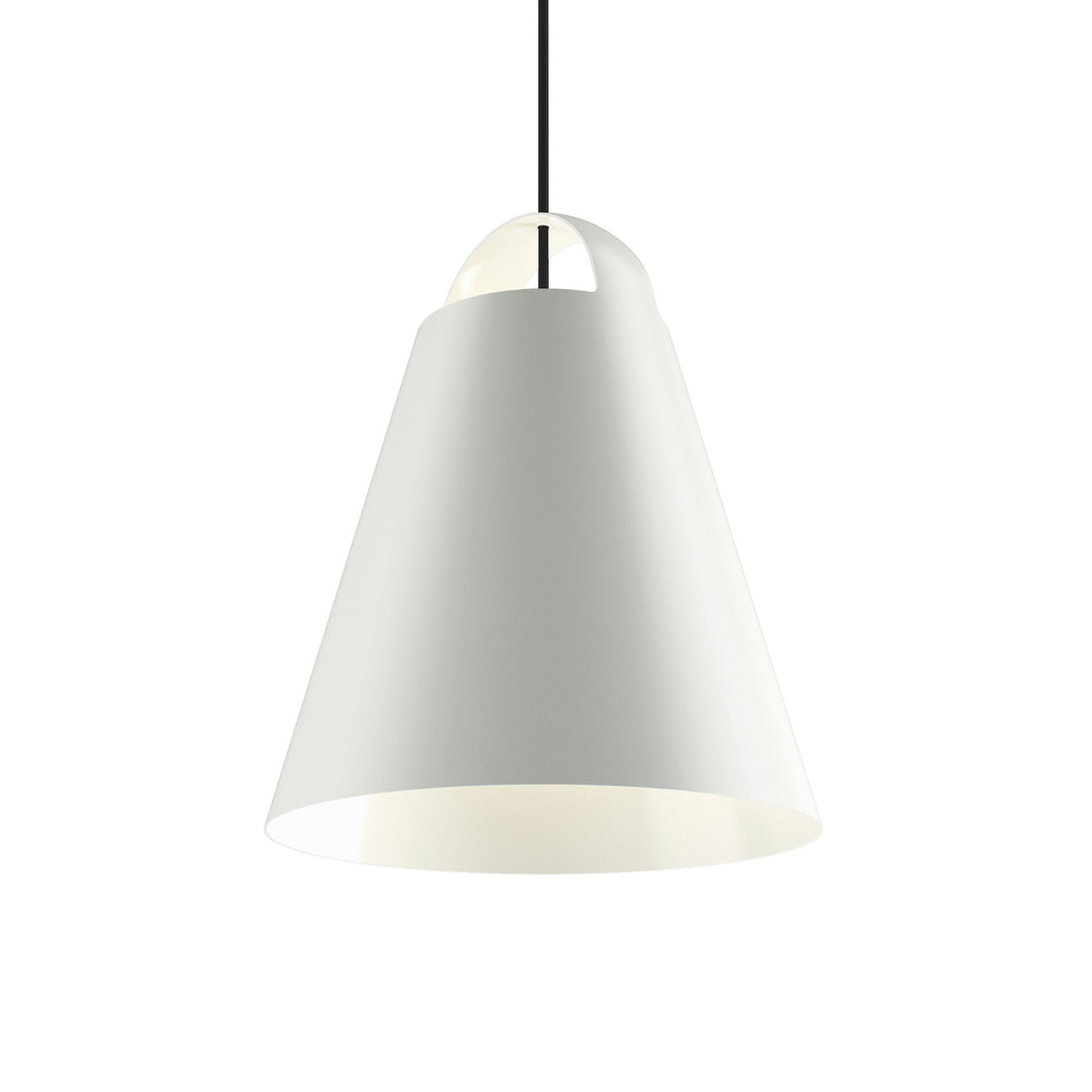 Above Pendant Light Lighting Louis Poulsen White Medium: 9.8 in diameter Non-Dimming / Incandescent