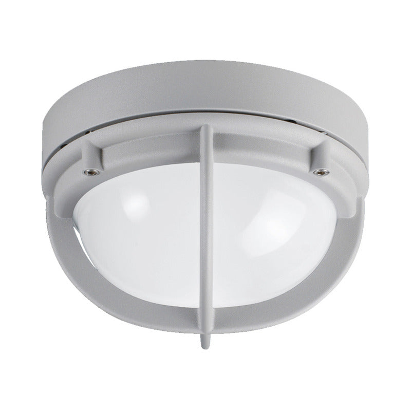 Skot Outdoor Wall or Ceiling Light Louis Poulsen Symmetric Distribution Natural Painted Aluminum