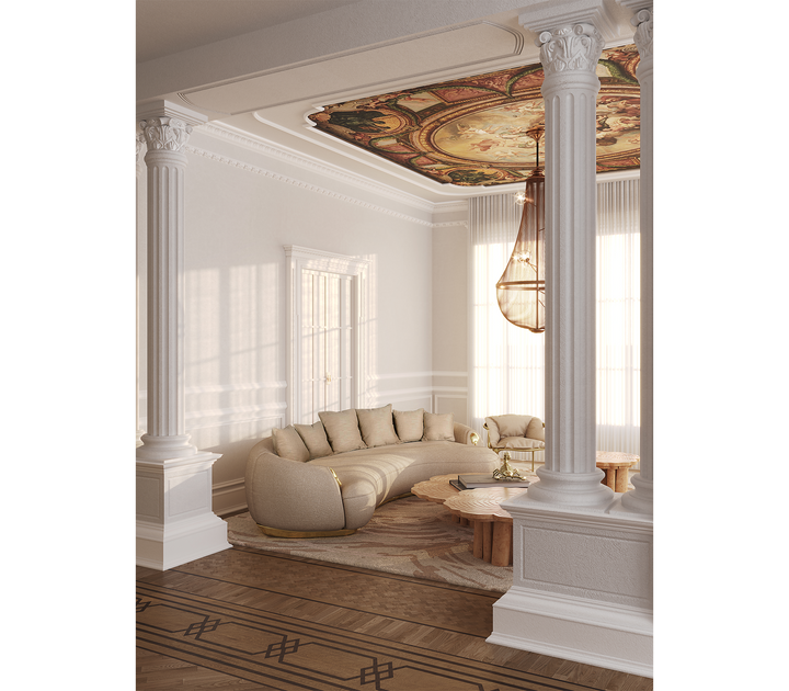 Fortuna Patina Center Table  Boca Do Lobo   