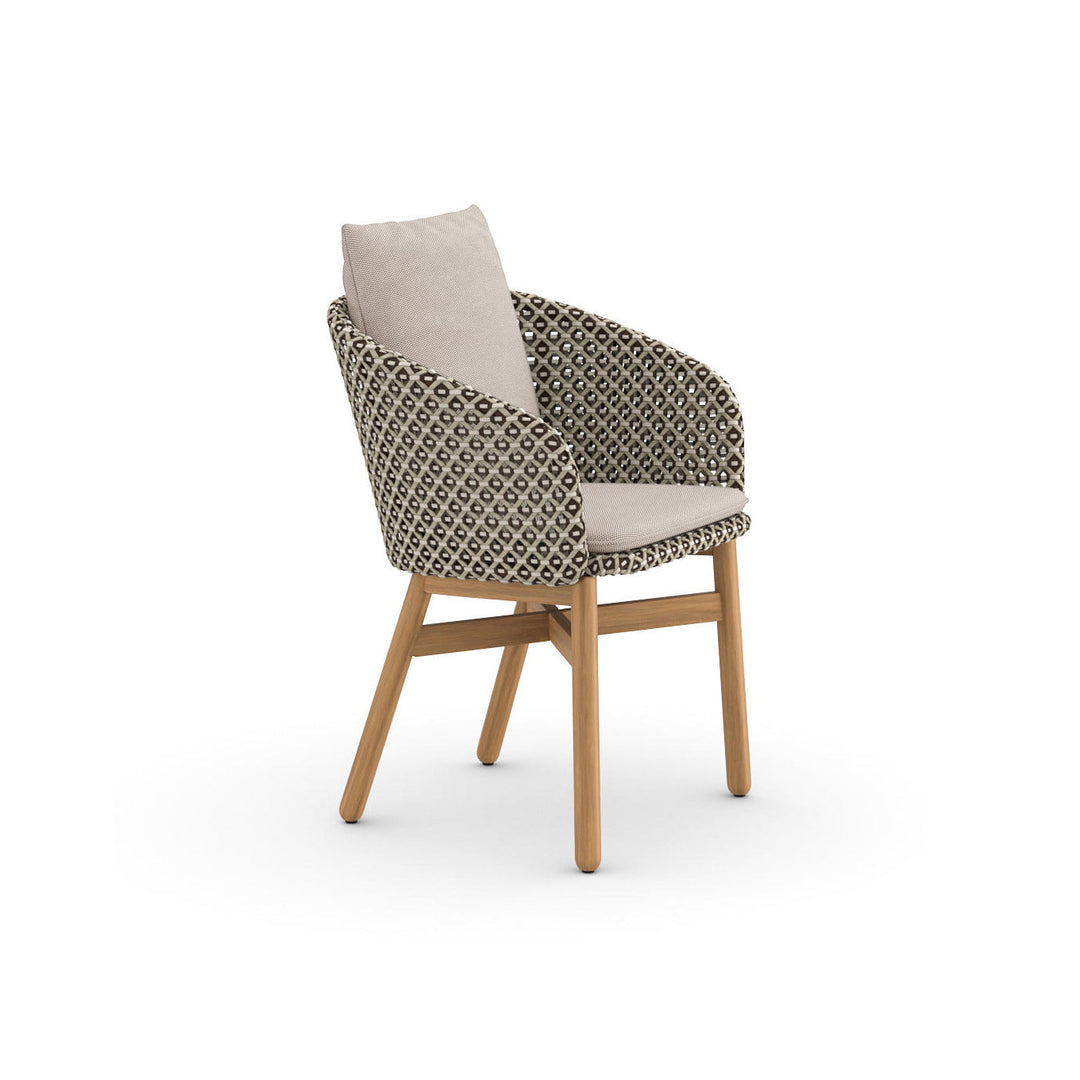 MBRACE Dining Armchair Chairs Dedon 140 Sea Salt 470 Natura White