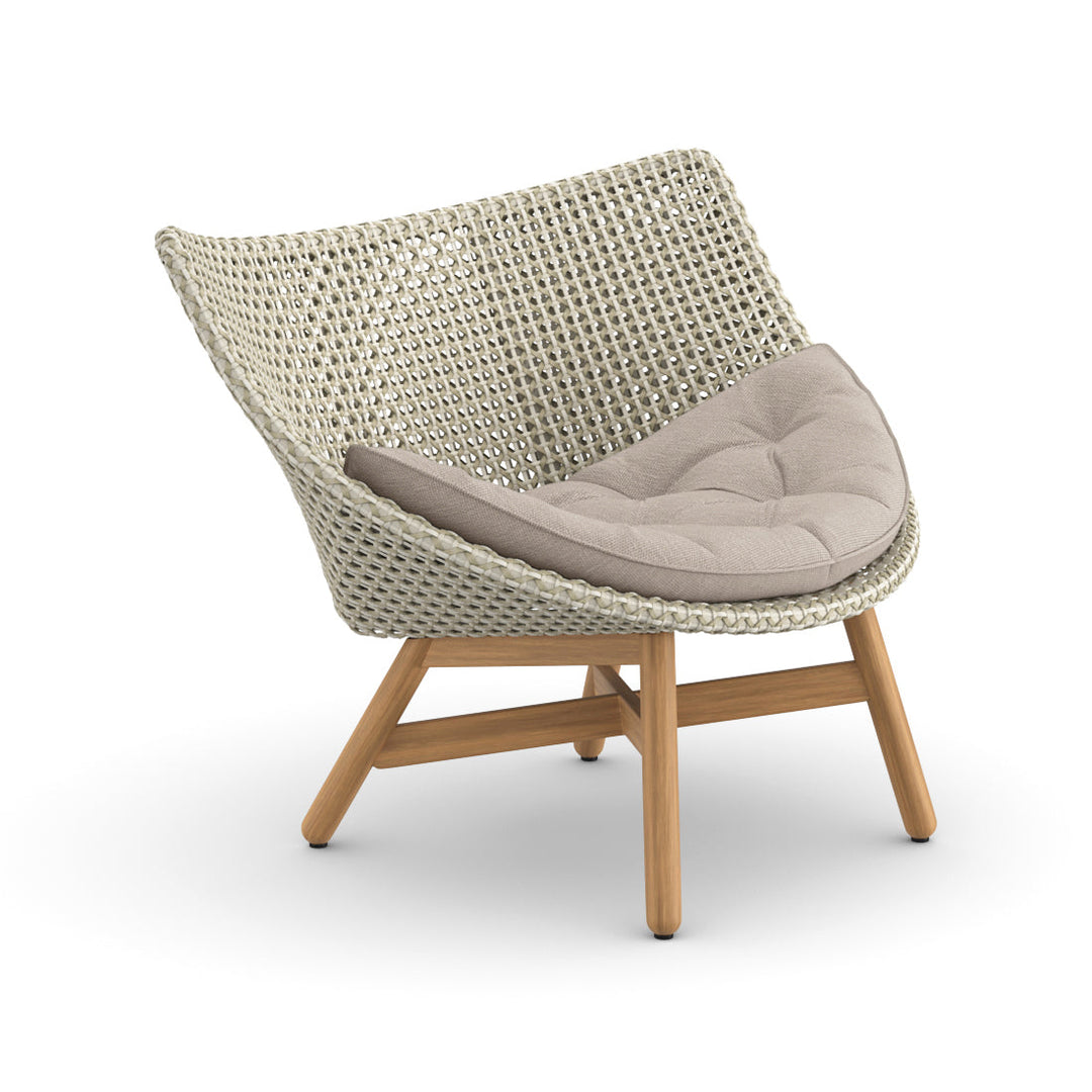 MBRACE Lounge Chair Outdoor Chairs Dedon 140 Sea Salt 472 Natura Taupe