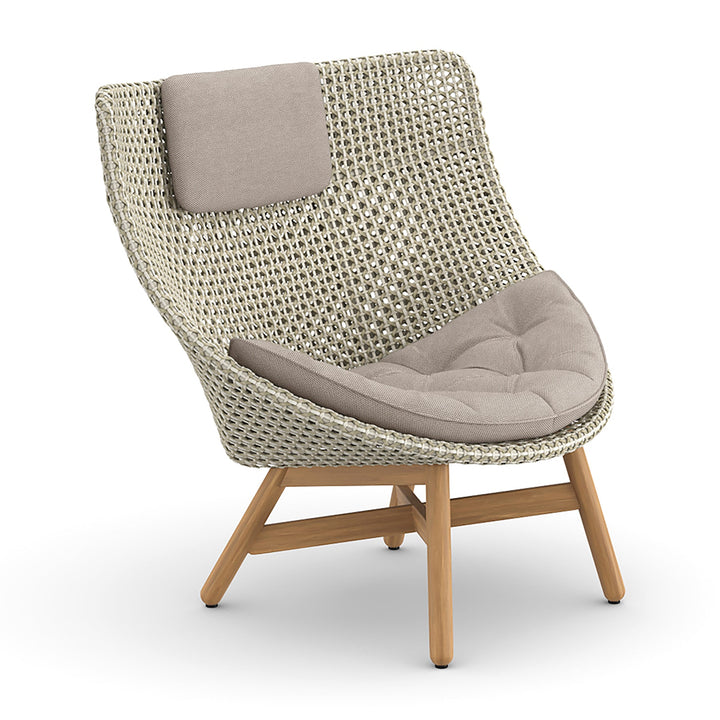 MBRACE Wing Chair Outdoor Chairs Dedon 140 Sea Salt 472 Natura Taupe