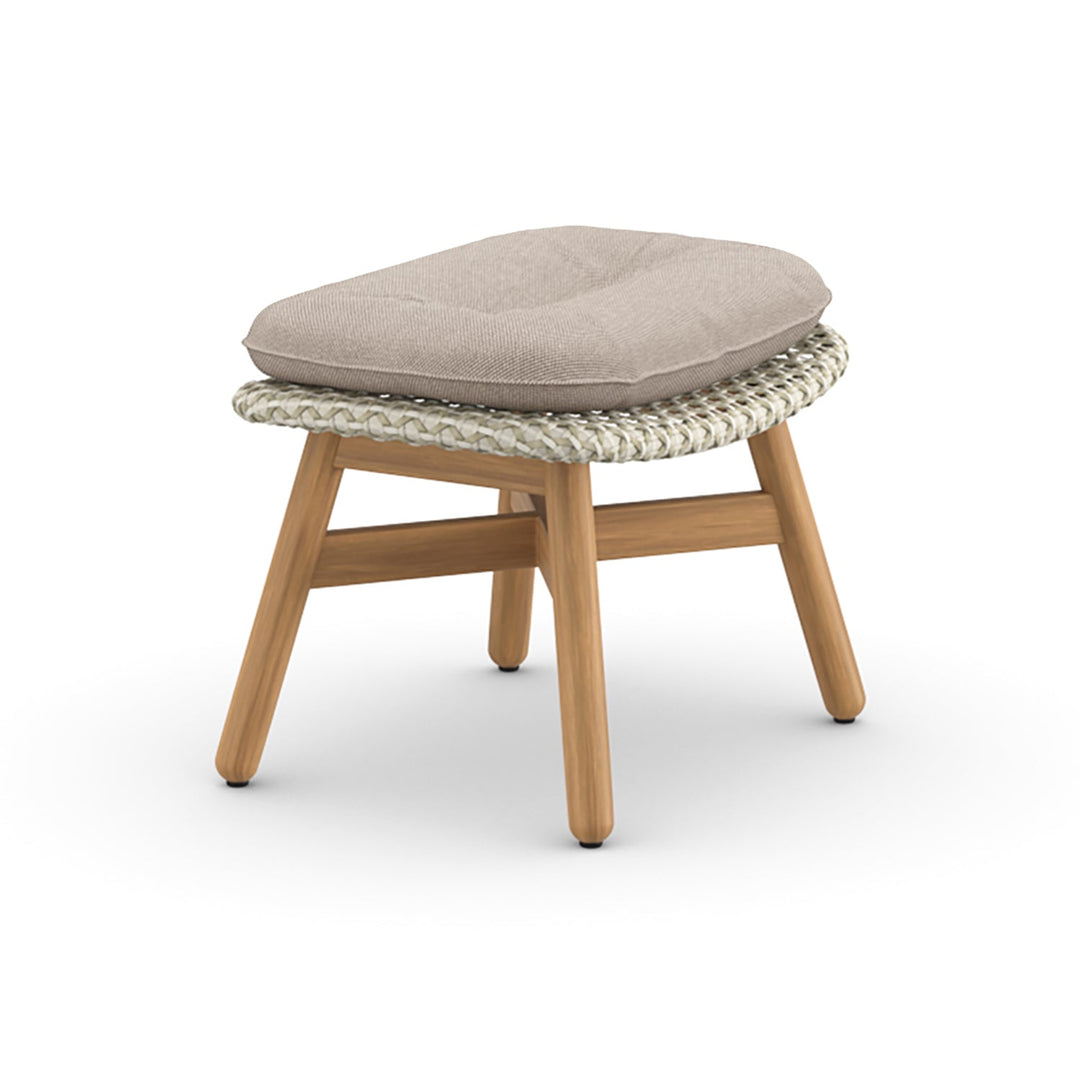 MBRACE Footstool Outdoor Ottomans Dedon 140 Sea Salt 472 Natura Taupe